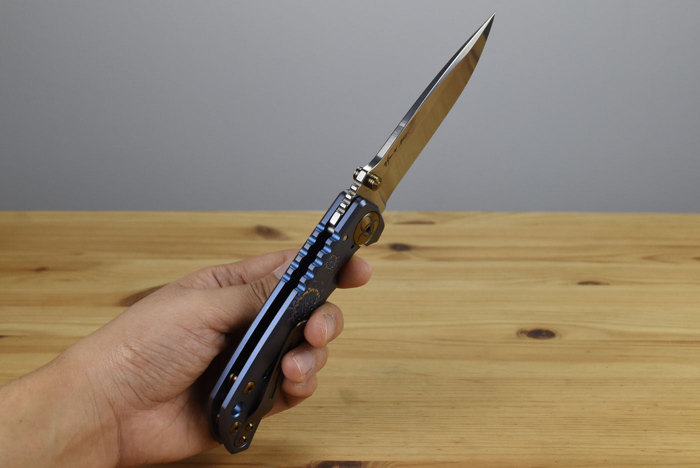 Spartan Harsey Folder (Blue Plague Doctor Edition)