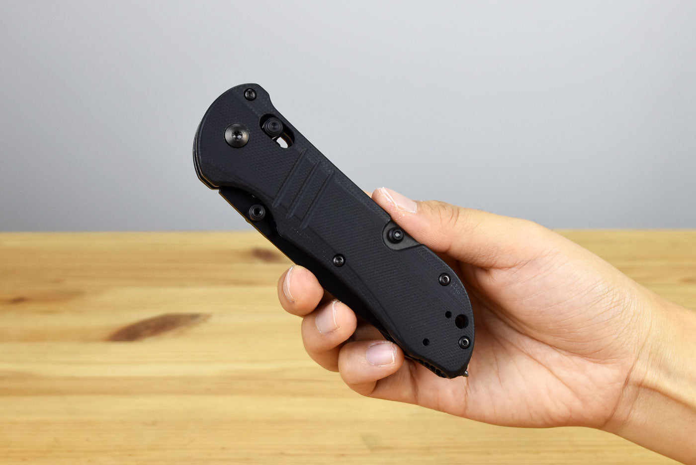 Benchmade 917SBK Tactical Triage Folding Knife (Black G10 Handle)