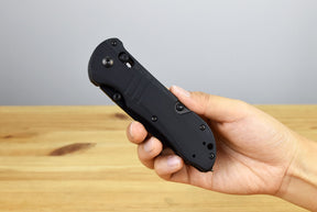 Benchmade 917SBK Tactical Triage Folding Knife (Black G10 Handle)