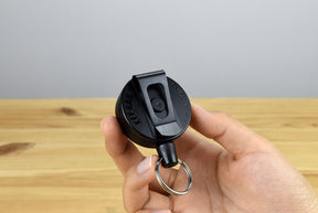 KEY-BAK MID6 Heavy Duty Retractable Keychain (With Belt Clip)