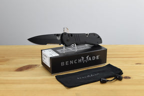 Benchmade 917SBK Tactical Triage Folding Knife (Black G10 Handle)