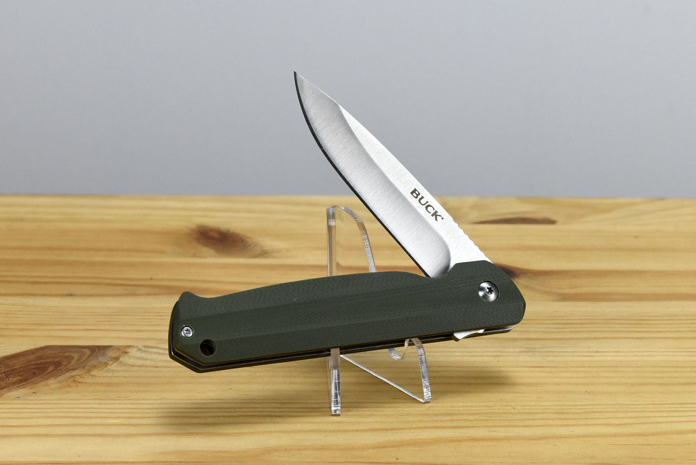 Buck 251 Langford Folder (Green G10)