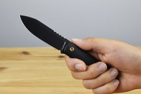 Boker BFF Packlite StarGaze Fixed Blade (Black Richlite Handle)