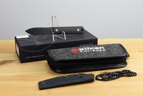 Boker BFF Packlite StarGaze Fixed Blade (Black Richlite Handle)
