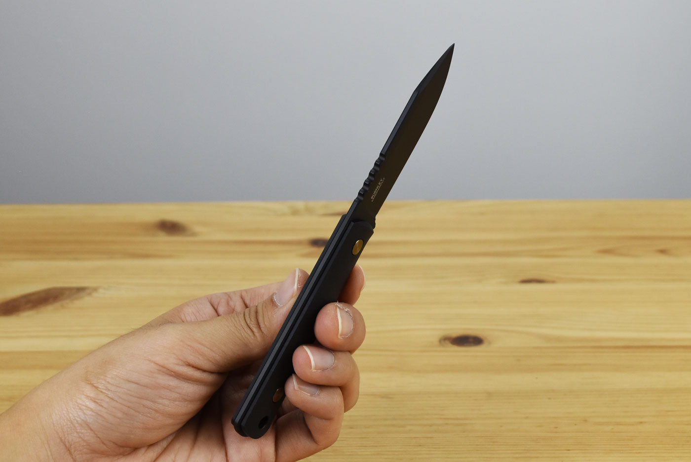 Boker BFF Packlite StarGaze Fixed Blade (Black Richlite Handle)