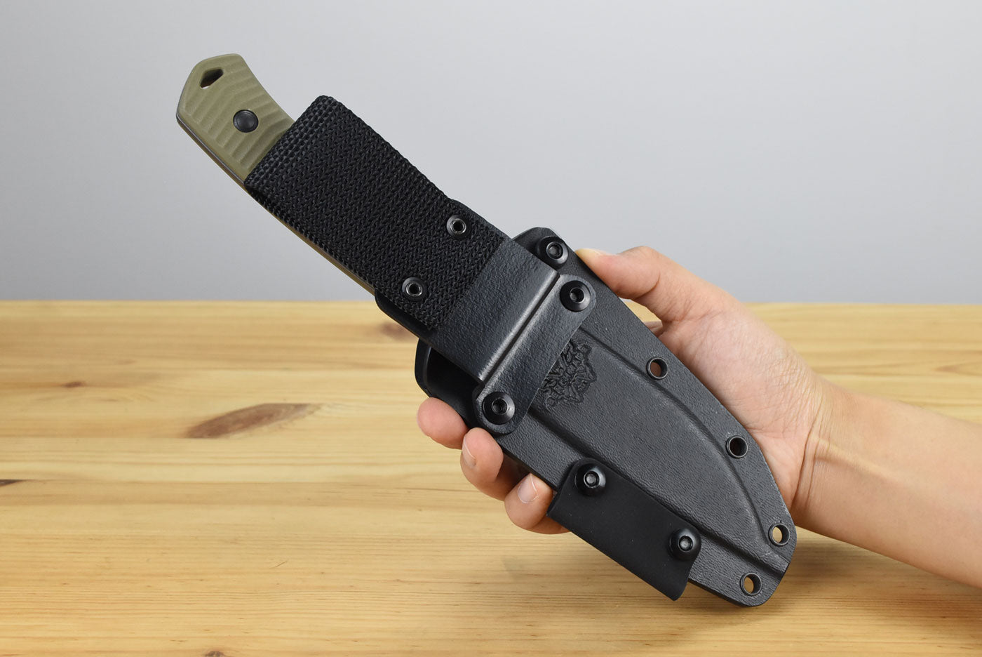 Benchmade 539GY Anonimus Fixed Blade (OD Green G10 Handle)