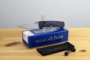 Benchmade 535SL-13 Bugout Folding Knife (Crater Blue Aluminum Handle)