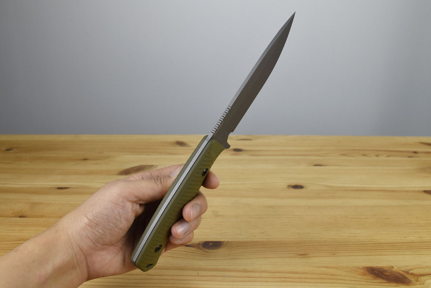 Benchmade 539GY Anonimus Fixed Blade (OD Green G10 Handle)