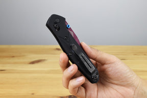 Benchmade 940CN-2504 Custom Osborne Folding Knife (Black Aluminum Handle)