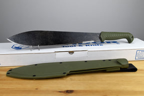 Condor Terrachete Machete (Army Green Polypropylene Handle)