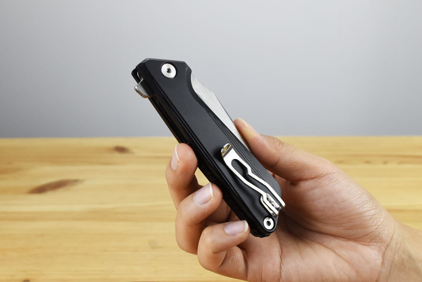 Boker Magnum MF.3 Folding Knife (Black Aluminum Handle)
