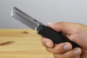 CRKT 5915 MinimalX Folding Knife (Gray Stainless Handle)