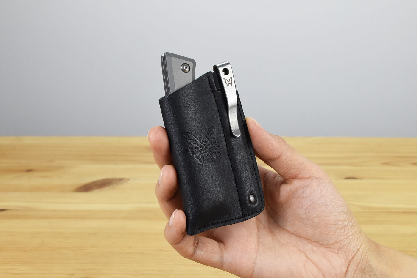 Benchmade 315 Successor Folding Knife (Crater Blue Aluminum Handle)