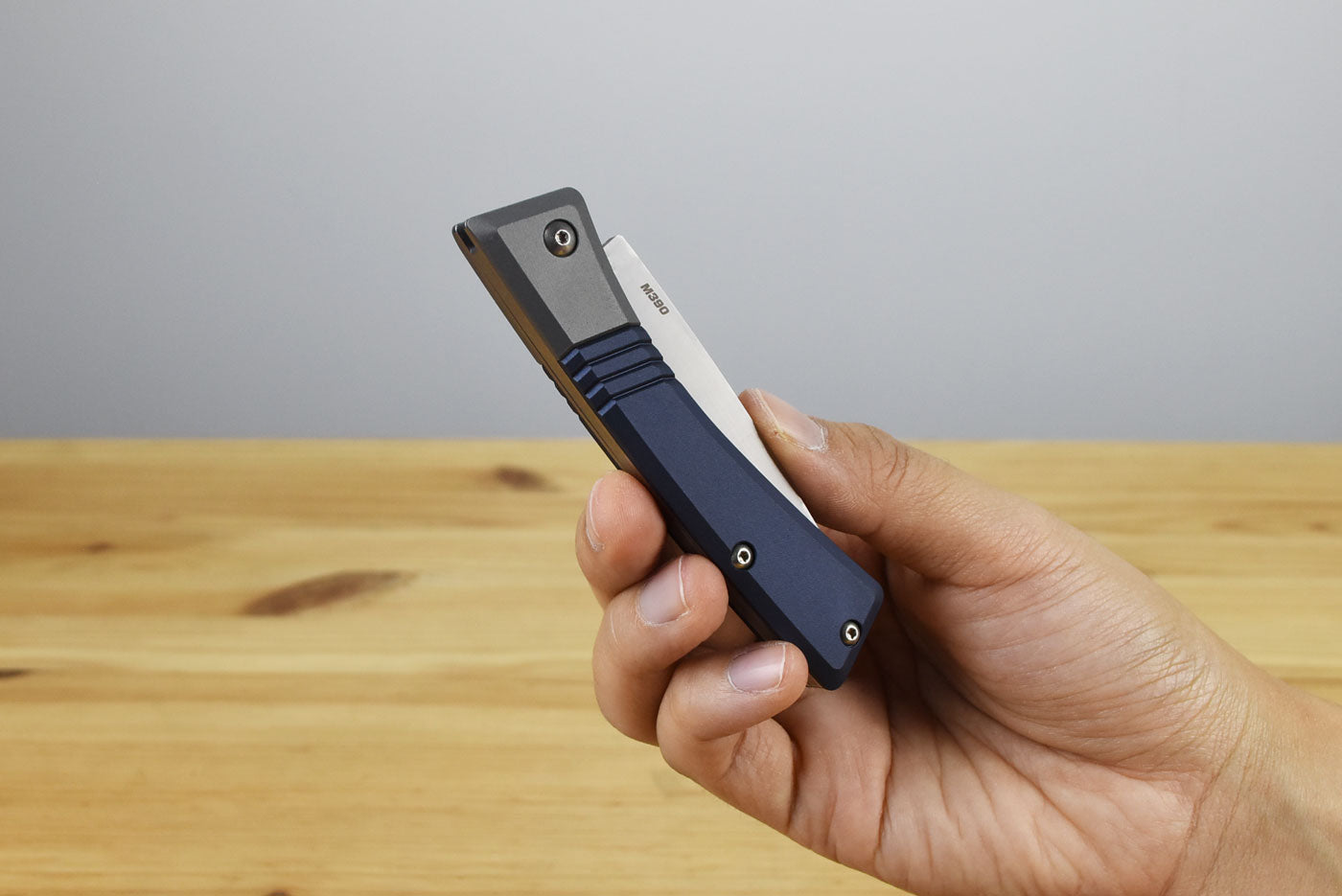 Benchmade 315 Successor Folding Knife (Crater Blue Aluminum Handle)