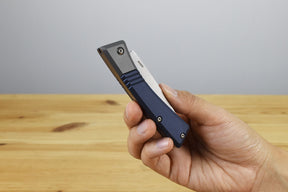 Benchmade 315 Successor Folding Knife (Crater Blue Aluminum Handle)