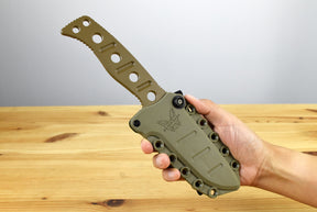 Benchmade 375FE-02 Fixed Adamas (Flat Earth MagnaCut)