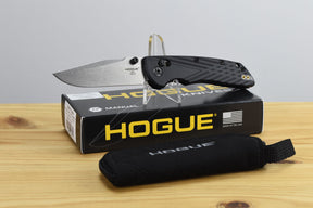 Hogue Deka MagnaCut Folding Knife (Black Polymer Handle)