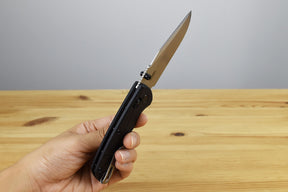 Hogue Deka MagnaCut Folding Knife (Black Polymer Handle)
