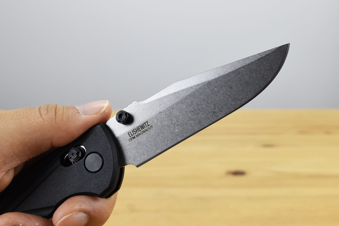 Hogue Deka MagnaCut Folding Knife (Black Polymer Handle)