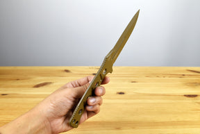 Benchmade 375FE-02 Fixed Adamas (Flat Earth MagnaCut)