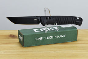 CRKT K431KKP Counterpart Blackout Folding Knife (Black GRN Handle)