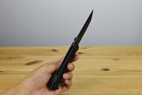CRKT K431KKP Counterpart Blackout Folding Knife (Black GRN Handle)