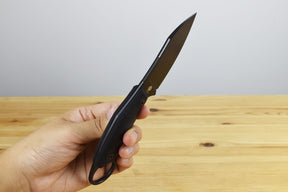 LionSteel H1 Black (Black G10 Handle)