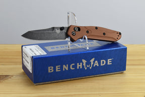Benchmade 945BK-03 Mini Osborne Folding Knife (Burnt Copper Aluminum Handle)