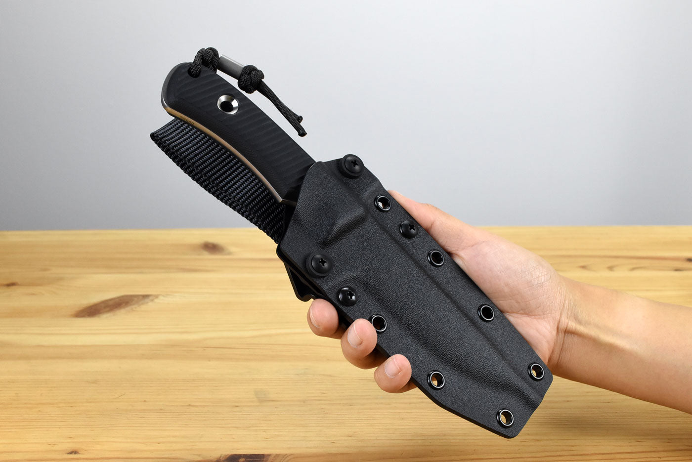 TRC South Pole Magnacut (Black Canvas Micarta Handle)