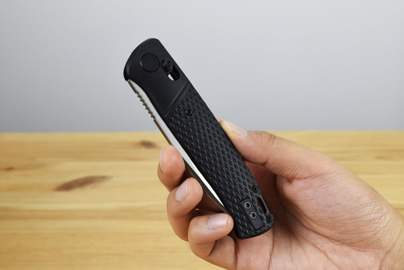 CRKT K430KXP Counterpart Black Folding Knife (Black GRN Handle)