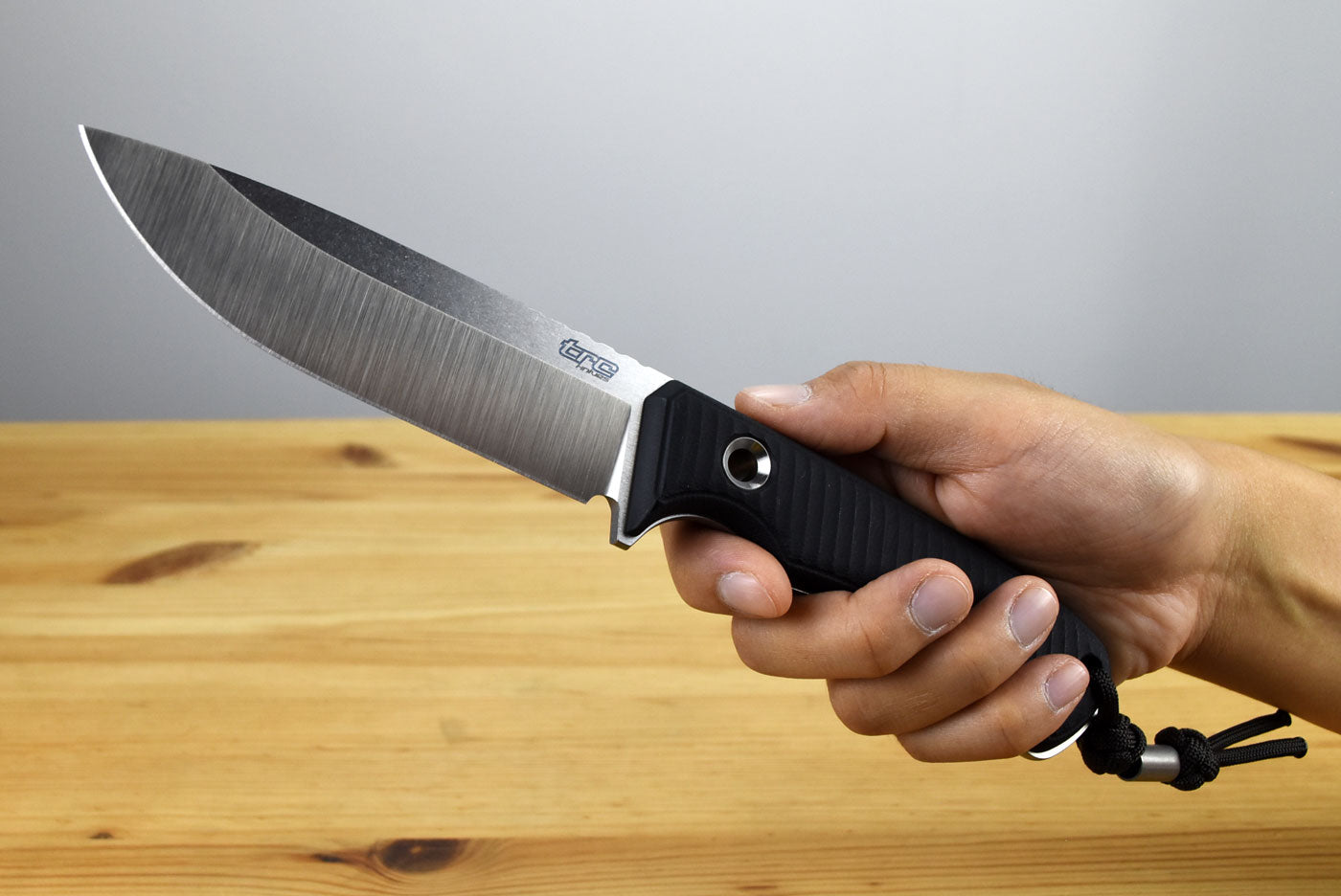 TRC South Pole Magnacut (Black Canvas Micarta Handle)