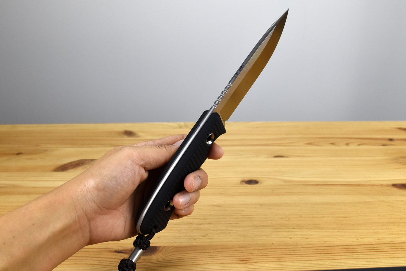 TRC South Pole Magnacut (Black Canvas Micarta Handle)
