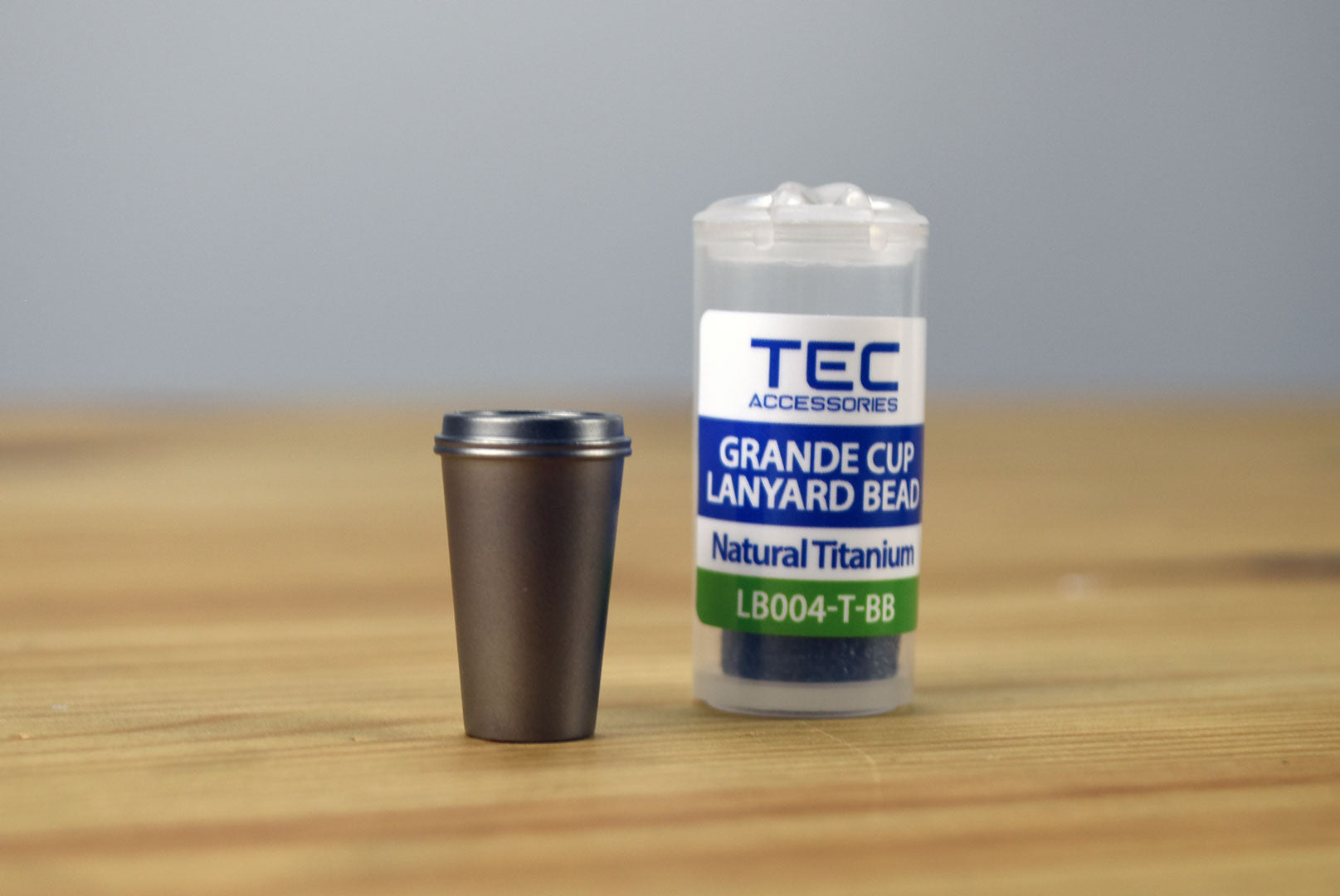 アクセサリー tecco TEC ACCESSORIES Grande Cup Titanium Lanyard Bead