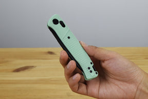 CRKT K430BKP Counterpart Aqua Folding Knife (Aqua GRN Handle)