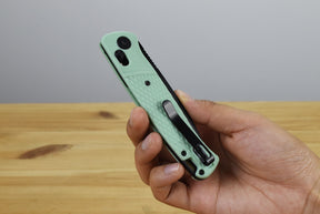 CRKT K430BKP Counterpart Aqua Folding Knife (Aqua GRN Handle)