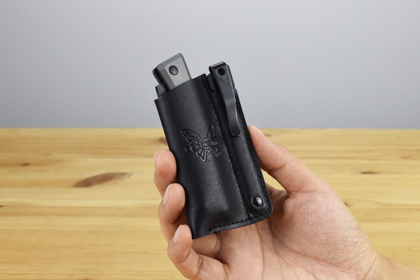 Benchmade 315BK-01 Successor Folding Knife (Burnt Brass Aluminum Handle)