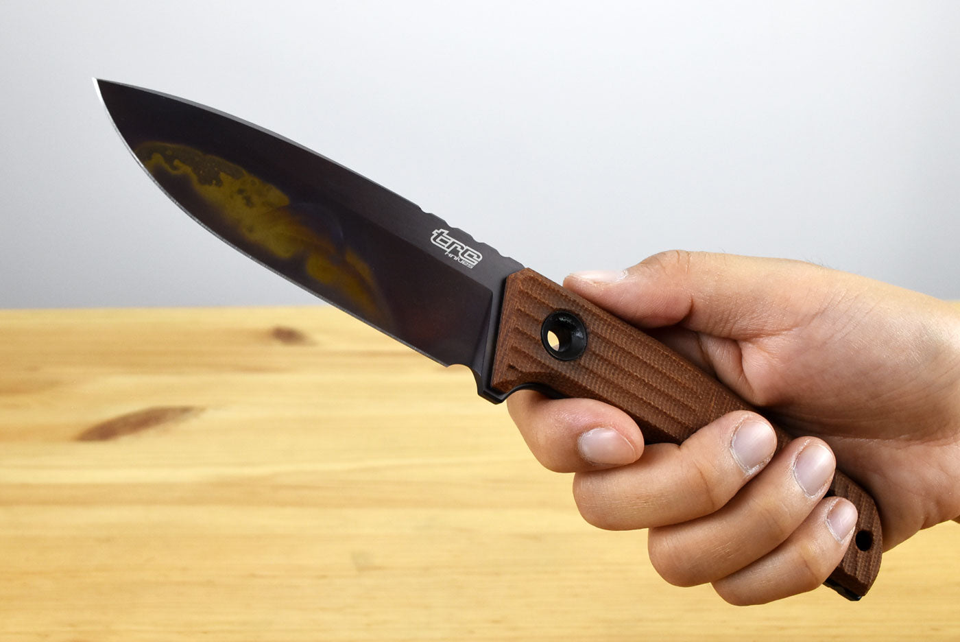 TRC Urban Tactical Apocalyptic (Natural Canvas Micarta Handle)