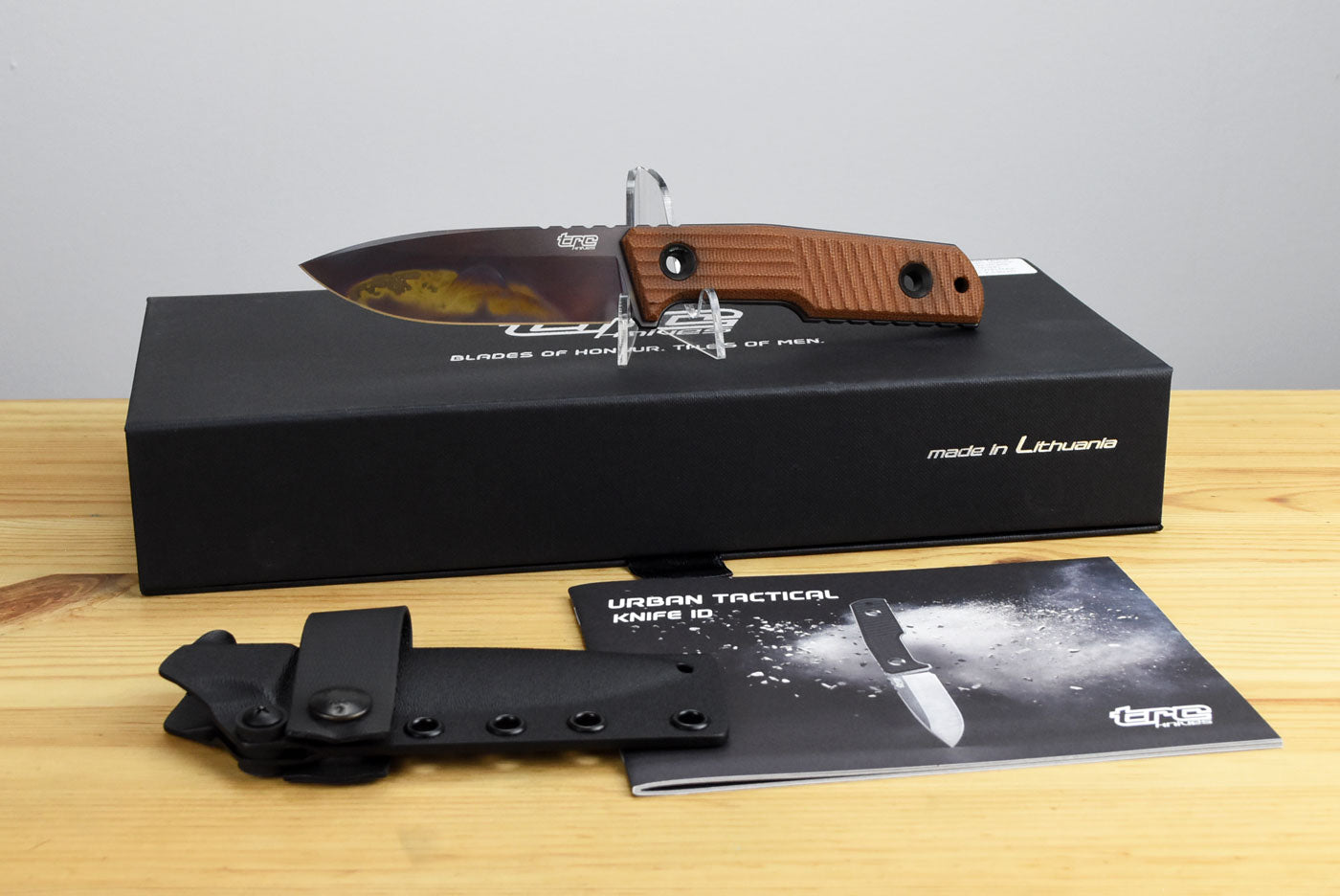 TRC Urban Tactical Apocalyptic (Natural Canvas Micarta Handle)