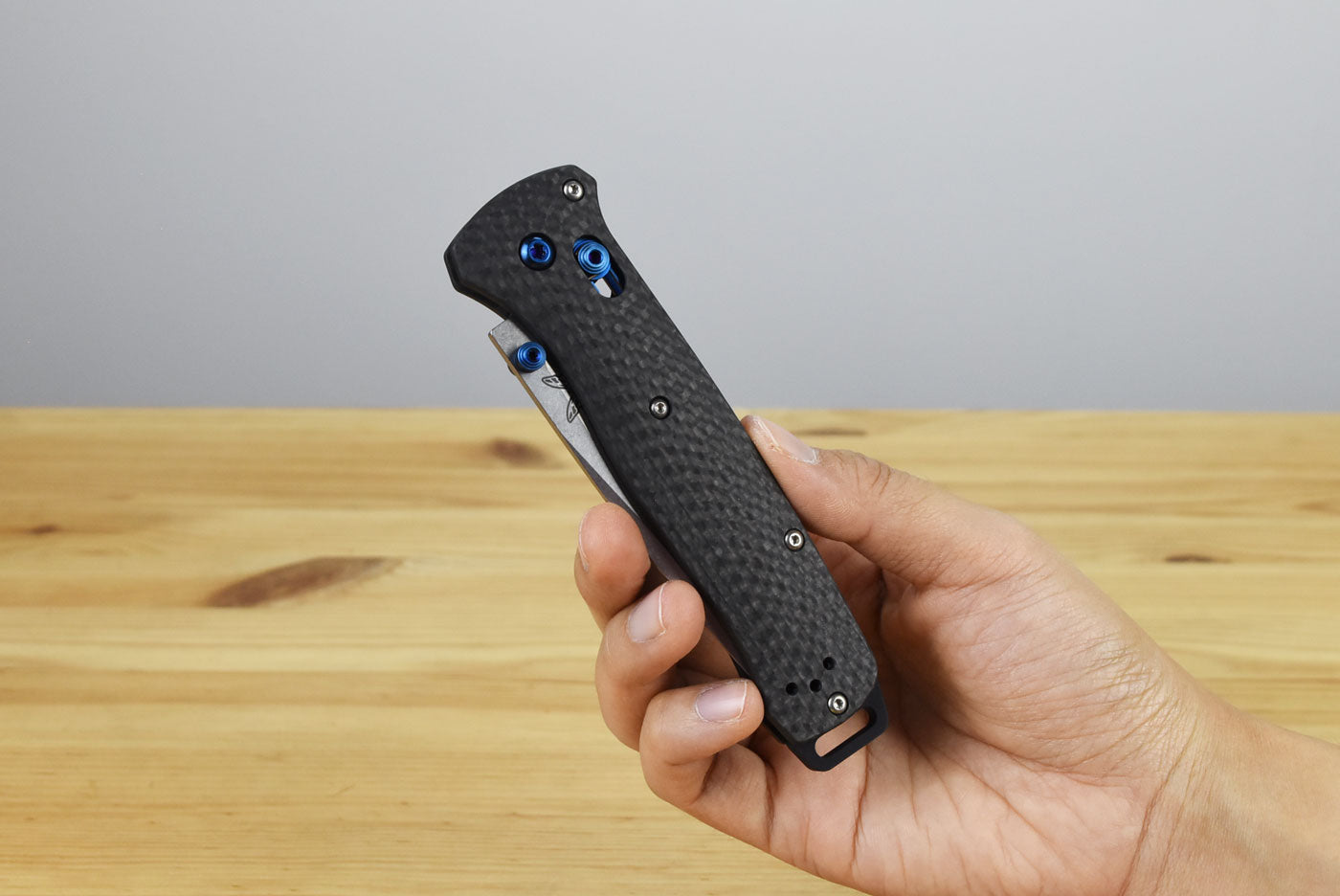 Benchmade 537-09 Bailout Folding Knife (Carbon Fiber Handle)