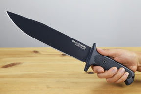 Cold Steel Drop Forged Survivalist Fixed Blade (Handle With Stippled Scale)