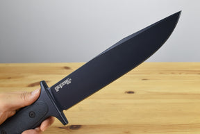 Cold Steel Drop Forged Survivalist Fixed Blade (Handle With Stippled Scale)