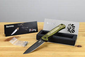 LionSteel Skinny (Green Aluminium Handle)