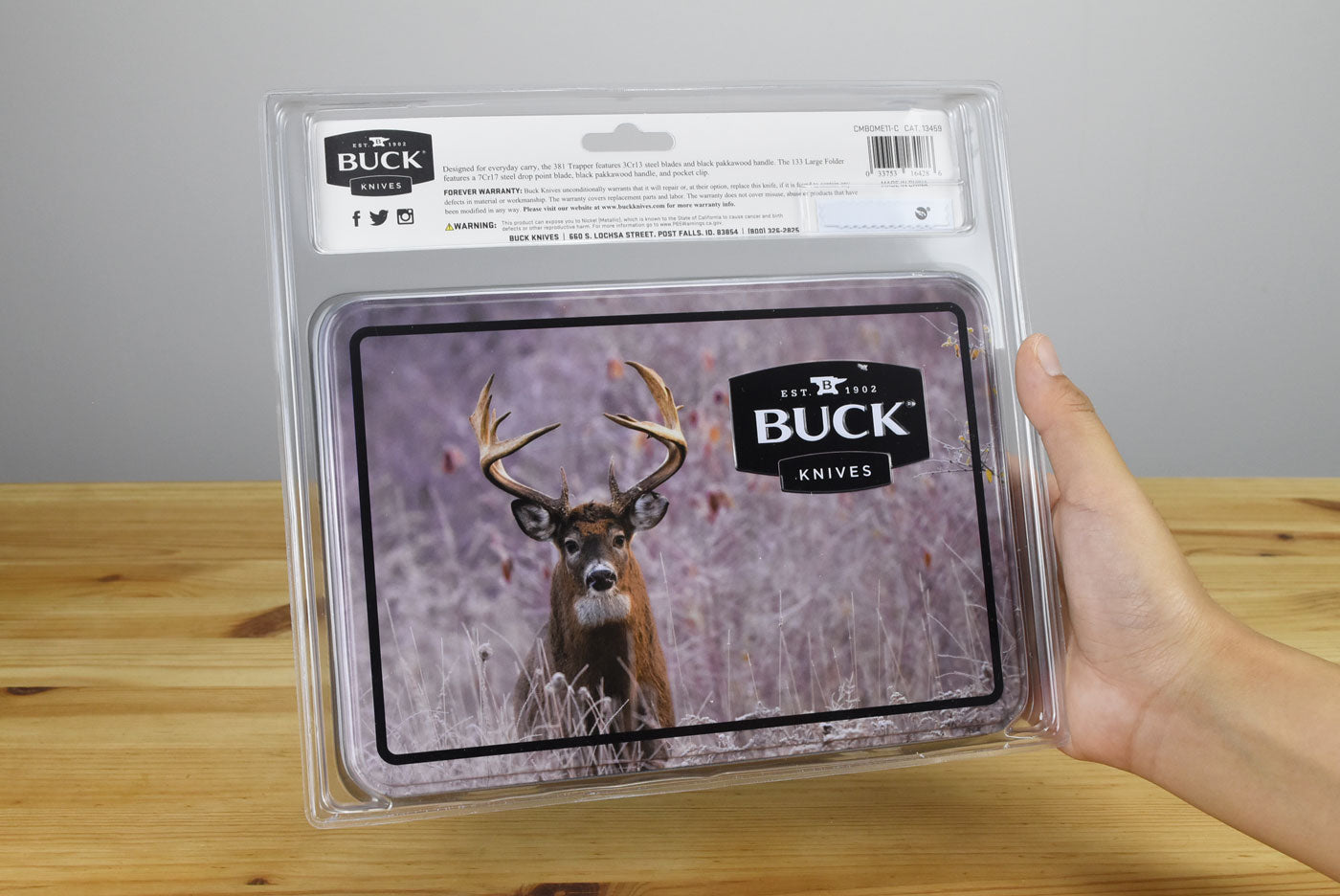 Buck Combo 133/381 Folder