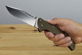 Cold Steel Code 4 Clip Point Folding Blade (S35VN Plain)