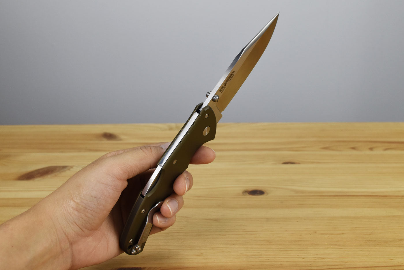 Cold Steel Code 4 Clip Point Folding Blade (S35VN Plain)