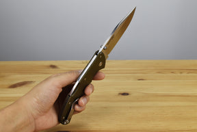 Cold Steel Code 4 Clip Point Folding Blade (S35VN Plain)