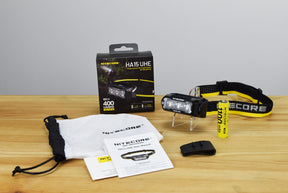 Nitecore HA15 Ultra Lightweight LED AA Headlamp (400 Lumens)