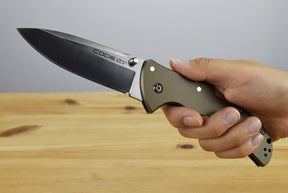 Cold Steel Code 4 Spear Point Folding Blade (S35VN Plain)