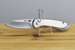 Buck 743 Mini Sovereign Folder (Stainless Steel)