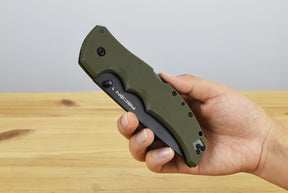 Cold Steel Recon 1 Tanto Folding Blade (OD Green G10 Handle)